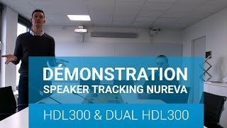 Nouvelle fonctionnalité Speaker Tracking des barres Nureva HDL300 amp DualHDL300 [upl. by Kaenel992]