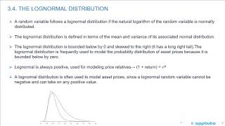 explain the relationship between normal and lognormal distributions [upl. by Antony584]