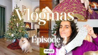 🎄 Vlogmas 2  Mes copines apprennent à tricoter 🩷 🎄 [upl. by Horowitz]