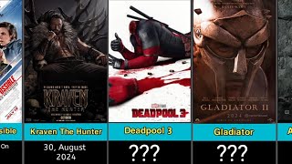 Best 20 Hollywood Upcoming Movies In 2024 [upl. by Dannon]