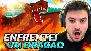 ENFRENTEI UM DRAGÃO NO MINECRAFT 332 [upl. by Dunseath]