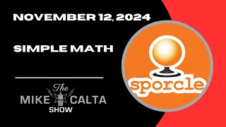 Sporcle Simple Math  The Mike Calta Show [upl. by Jary]