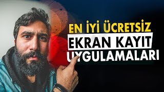 EN İYİ ÜCRETSİZ EKRAN KAYIT PROGRAMLARI  ANDROID IPHONE PC [upl. by Coleville163]