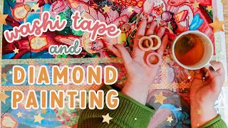 How to Section Your Diamond Painting Using Washi Tape ✨ [upl. by Normi]