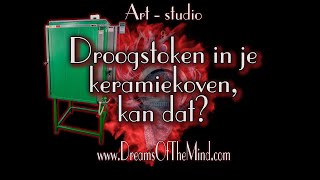 Keramiek klei Droogstoken in je oven kan dat [upl. by Lingwood670]