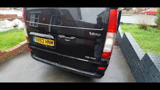 Mercedes vito 2012 Grundig GX3800 and reversing camera installed 07967825825 [upl. by Ilrebma]