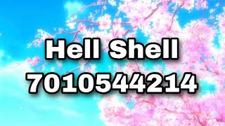 Hell Shell Roblox IDCode 🎶 [upl. by Ing]