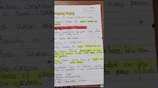 Notes Of Class 7 Ch 1 ON EQUALITY  Easiest Notes Of Class 7 Ch 1 ON EQUALITY educationalvideo [upl. by Monsour]