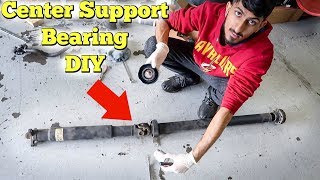 How To Replace Center Support Bearing On Driveshaft CSB [upl. by Rodablas418]