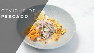 Ceviche peruano con leche de tigre  Receta  Cocina Lab [upl. by Pia]