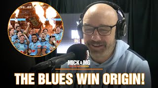 MG Reacts To The NSW Blues Winning The State Of Origin Series amp Takes One Final Dig At Billy Slater [upl. by Betty]