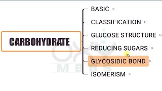 BIOCHEMISTRY Carbohydrate Part 5  Glycosidic Bond [upl. by Titania941]