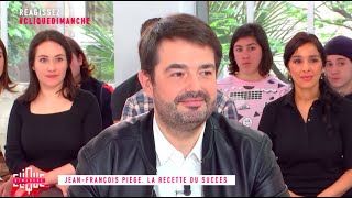 JeanFrançois Piège  la recette du succès  Clique Dimanche  CANAL [upl. by Bravar881]