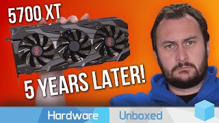 Radeon RX 5700 XT vs 7700 XT 2024 Revisit [upl. by Joon741]