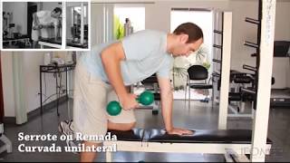 PERSONAL TRAINING Exercicio 10  SERROTE OU REMADA CURVADA UNILATERAL [upl. by Ceporah167]