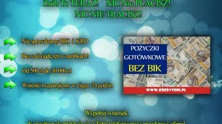 Kredytoripl  Błyskawiczne pożyczki kredyty chwilówki [upl. by Monson]