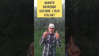 quanto dovrebbe costare lolio di oliva [upl. by Niltac]