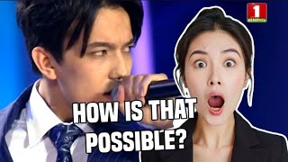 A BEAUTIFUL GIRL FROM AUSTRALIA FIRST TIME REACTION TO DIMASH SOS SLAVIC BAZAAR [upl. by Ahsatniuq]