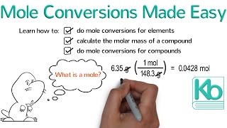 Mole Conversions Made Easy How to Convert Between Grams and Moles [upl. by Xyno]