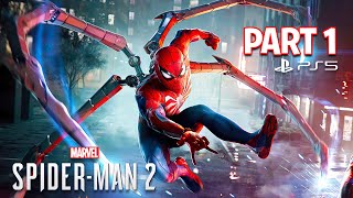 Spider Man 2 PS5 Gameplay Walkthrough Part 1 [upl. by Dahsar34]