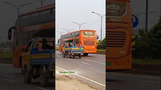 C Line Sleeper ঢাকাপাবনা shorts bus transportstory [upl. by Norwood]