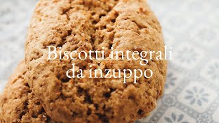 Biscotti integrali al limone da inzuppo [upl. by Cooley]