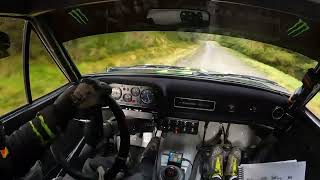 Oliver Solberg FULL Stage Onboard RAC Rally 2023 Sweet Lamb Hafren Day amp Night [upl. by Namlaz]