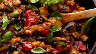 Ratatouille French Provencal Vegetable Stew  Side [upl. by Graves472]