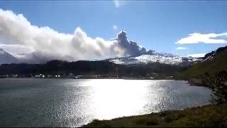 Volcán Copahue vista panorámica [upl. by Hteik]