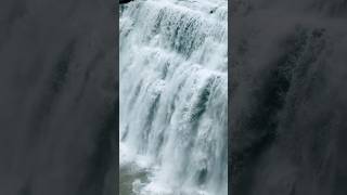 World’s best waterfall yrshorts shortsviral  letchworth park NY [upl. by Enneirb]