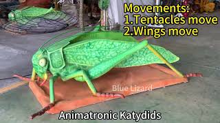 Animatronic insects katydids [upl. by Eivi]