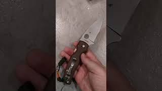 Spyderco shaman micarta [upl. by Nagle]