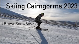 The Mighty Gorm  Skiing Cairngorm Mountain 2023 [upl. by Lynett]