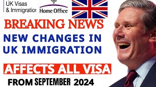 New Changes To UK Immigration Affecting Care Workers and Dependents Study Visa Visit Visa [upl. by Nomyad]