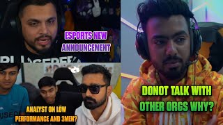 Godl on OG Podcast Statement  Sid on New Esports Announcement  Scout on Politics  Aman Reply [upl. by Etteinotna]