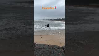 Candolim Beach beach candolimbeachgoa beach nature ocean waves goa love baarish candolim [upl. by Tecla]