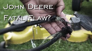 Replacing John Deere S170 Belt Again [upl. by Ahidam395]