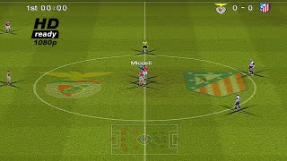 PES 6  Benfica vs Atletico Madrid Gameplay [upl. by Narol]