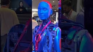 Ai robot speaking Arabic Gitex 2024 WTC Dubai shorts robot ai arabic [upl. by Aurlie]