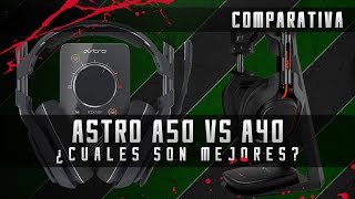 Comparativa Astro A40 vs A50  ¿Cual es mejor ¿Cual debo comprar [upl. by Raseda377]