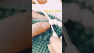 Shorts crochet tutorial very nice shorts shorts howtocrochet [upl. by Eelhsa156]