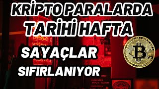 KRİPTO PARALARDA SAYAÇ SIFIRLANIYOR  bitcoin [upl. by Nwahsar]