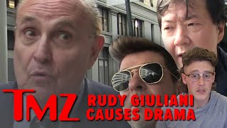 ‘Masked Singer’ Judges Walk Off Set After Rudy Giuliani Revealed as Contestant  TMZ Now [upl. by Aleakam]