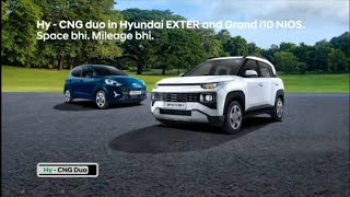 HYUNDAI EXTER GRAND i10 NIOS HYCNG Duo TVC Commercial 2024 [upl. by Rosenblast]