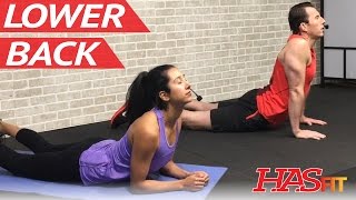 25 Min Lower Back Exercises for Lower Back Pain Relief Stretches for Lower Back Strengthening Rehab [upl. by Plumbo246]