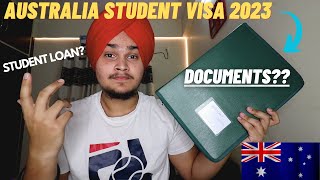 DOCUMENTS REQUIRED FOR AUSTRALIA STUDY VISA 2023 🇦🇺 July Intake 2023 [upl. by Asselim513]