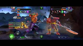 Absorbing Man solo Terrax Boss  Act 844  MCOC [upl. by Yenttirb665]