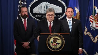 Barr summarizes Mueller report ahead of release [upl. by Einaffit]