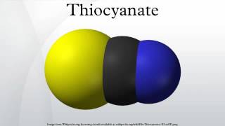 Thiocyanate [upl. by Natka]