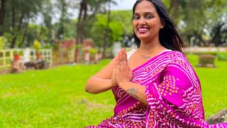 Begin your yogic journey breathe flow find your inner peace  Yoga with Urmi Pandya [upl. by Netsruk714]